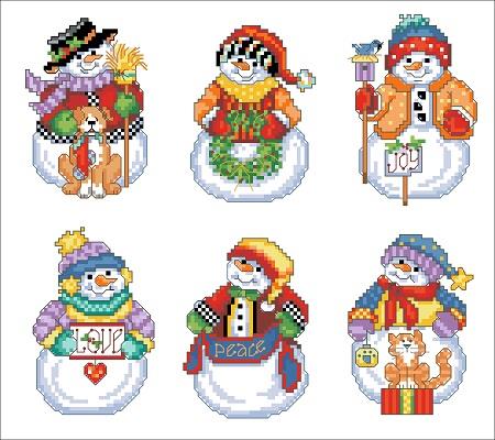 Snow Folks Ornaments